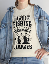 James - I asked God for a fishing partner and He sent me James.