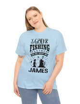 James - I asked God for a fishing partner and He sent me James.