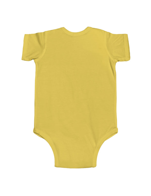 Hello, I'm Dustin & I'm New Here in an Infant Fine Jersey Bodysuit