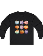 A Variety of Pumpkins in this Ultra Cotton Long Sleeve Tee