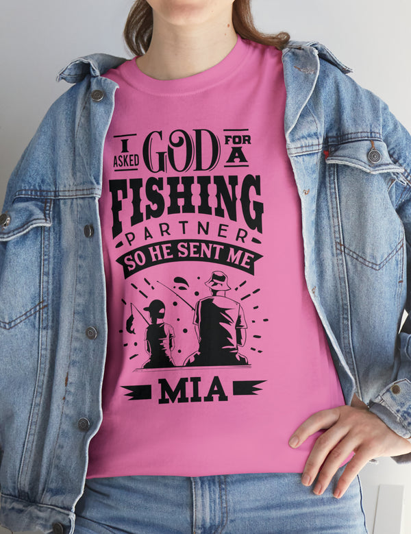 Mia - I asked God for a fishing partner and He sent me Mia.