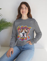 Good Vibes can be had in this Super Comfy Crewneck Sweatshirt