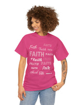 Faith - Hebrews 11:6 - Unisex Heavy Cotton Tee