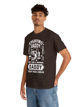 Fishing Daddy. Just like a normal daddy but much cooler. Unisex Heavy Cotton Tee