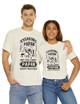 Fishing PaPaw. Just like a normal PaPaw but much cooler. Unisex Heavy Cotton Tee