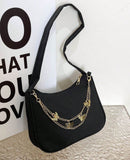 Butterfly Charm Polyester Shoulder Bag