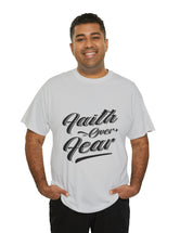 Faith over Fear! Unisex Heavy Cotton Tee