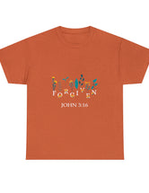 Forgiven - John 3:16 - Unisex Heavy Cotton Tee