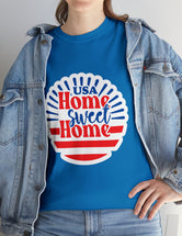 USA, Home Sweet Home - Unisex Heavy Cotton Tee