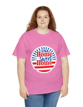 USA, Home Sweet Home - Unisex Heavy Cotton Tee