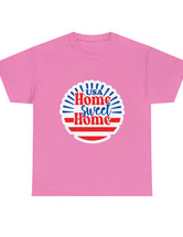 USA, Home Sweet Home - Unisex Heavy Cotton Tee