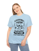 Fishing PaPaw. Just like a normal PaPaw but much cooler. Unisex Heavy Cotton Tee