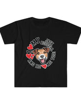 I love my Jack Russell (Male Dog) and HE loves me too! Softstyle T-Shirt
