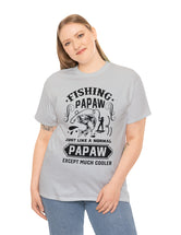 Fishing PaPaw. Just like a normal PaPaw but much cooler. Unisex Heavy Cotton Tee