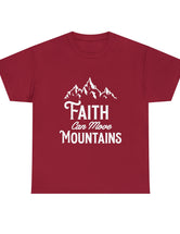 Faith can move Mountains! - Unisex Heavy Cotton Tee