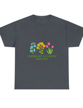 Flourish like the flowers - Psalm 103:15 - Unisex Heavy Cotton Tee