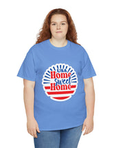 USA, Home Sweet Home - Unisex Heavy Cotton Tee