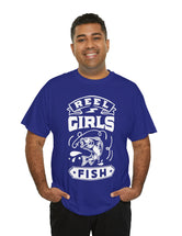 Reel Girls Fish! Unisex Heavy Cotton Tee