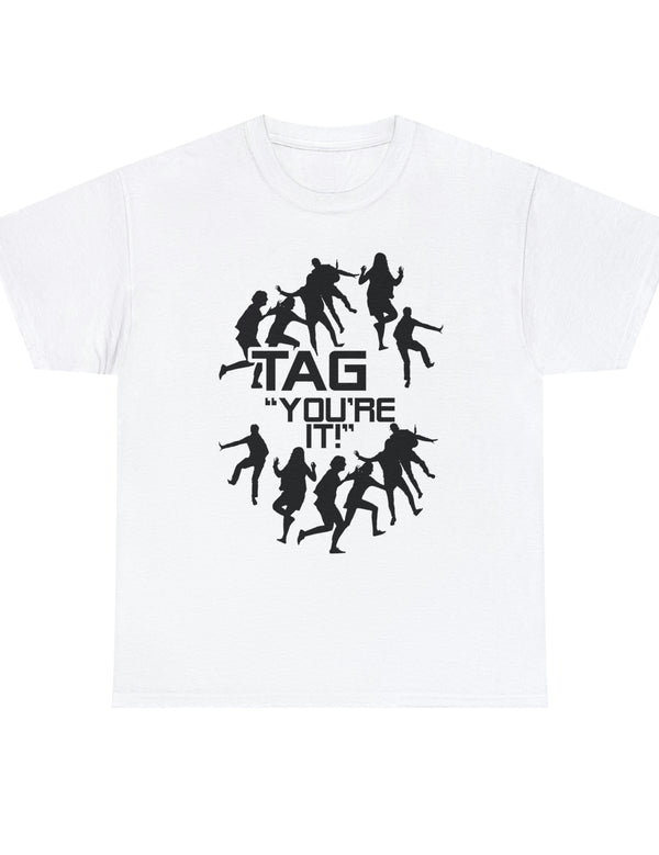 The game of Tag has never been funner! Unisex Heavy Cotton Tee