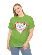 MiMi is the best grandmama in the world! - Unisex Heavy Cotton Tee