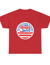 USA, Home Sweet Home - Unisex Heavy Cotton Tee