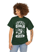 Reel Girls Fish! Unisex Heavy Cotton Tee