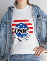 Home of the Free - Unisex Heavy Cotton Tee