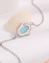 Opal 925 Sterling Silver Bracelet