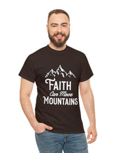 Faith can move Mountains! - Unisex Heavy Cotton Tee