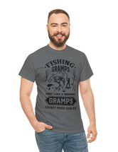 Fishing Gramps. Just like a normal Gramps but much cooler. Unisex Heavy Cotton Tee