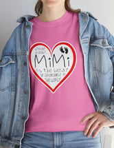 MiMi is the best grandmama in the world! - Unisex Heavy Cotton Tee