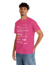 Faith - Hebrews 11:6 - Unisex Heavy Cotton Tee