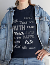 Faith - Hebrews 11:6 - Unisex Heavy Cotton Tee