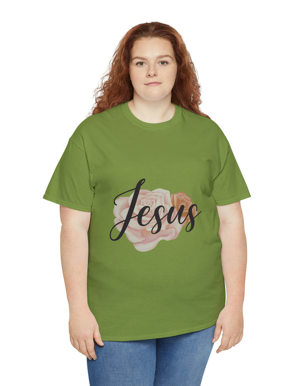 Jesus (says it all) - Unisex Heavy Cotton Tee