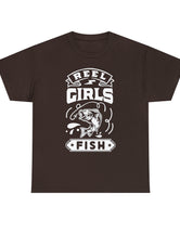 Reel Girls Fish! Unisex Heavy Cotton Tee