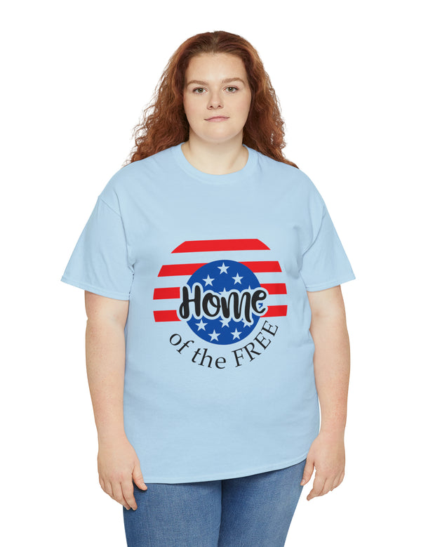 Home of the Free - Unisex Heavy Cotton Tee