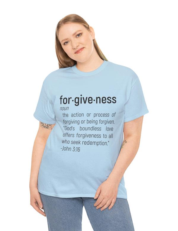 Forgiveness - Unisex Heavy Cotton Tee