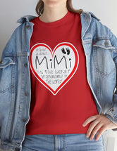 MiMi is the best grandmama in the world! - Unisex Heavy Cotton Tee