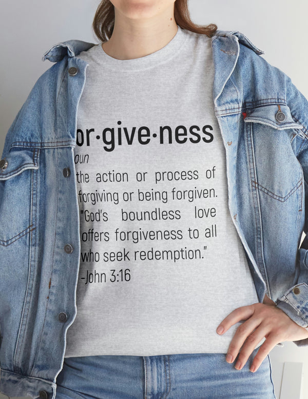 Forgiveness - Unisex Heavy Cotton Tee