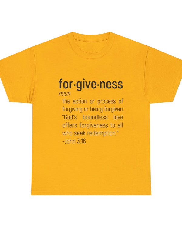 Forgiveness - Unisex Heavy Cotton Tee