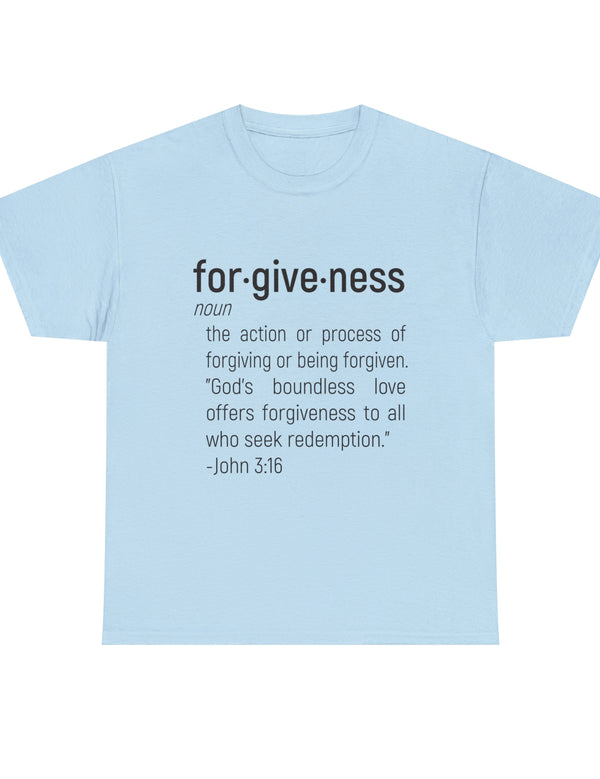 Forgiveness - Unisex Heavy Cotton Tee