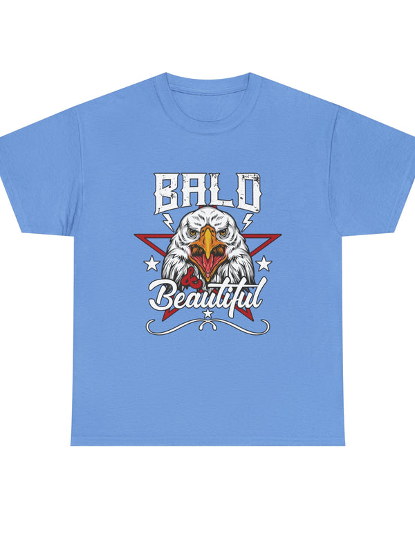 Bald and Beautiful American Bald Eagle - Unisex Heavy Cotton Tee