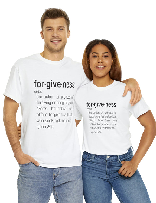 Forgiveness - Unisex Heavy Cotton Tee