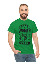 Reel Women Fish! Unisex Heavy Cotton Tee