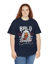 Bald and Beautiful American Bald Eagle - Unisex Heavy Cotton Tee