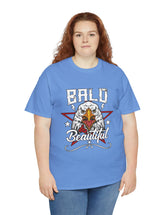 Bald and Beautiful American Bald Eagle - Unisex Heavy Cotton Tee