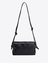 PU Leather Knot Detail Shoulder Bag