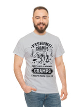 Fishing Gramps. Just like a normal Gramps but much cooler. Unisex Heavy Cotton Tee