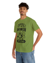 Reel Women Fish! Unisex Heavy Cotton Tee