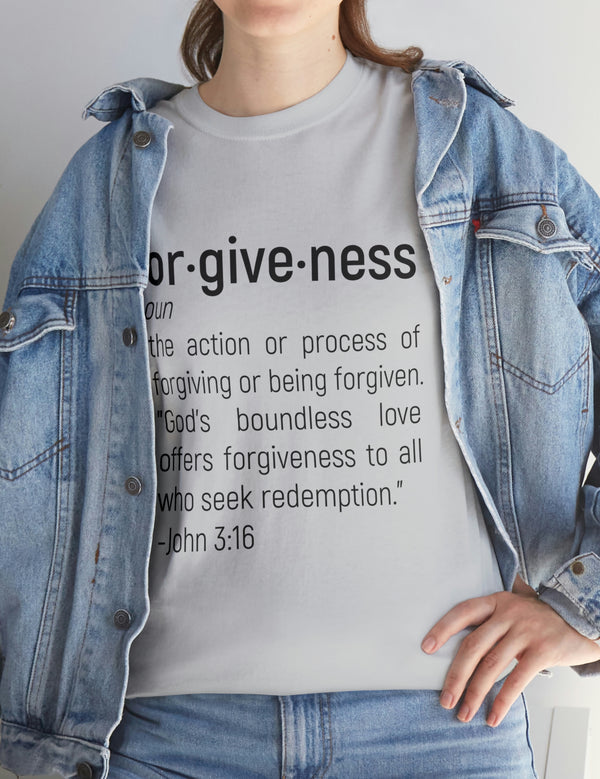 Forgiveness - Unisex Heavy Cotton Tee